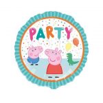 palloncino foil peppa pig rotondo