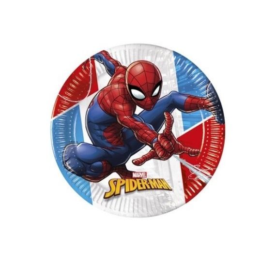 Spiderman Festa di compleanno Decorazioni Ragazzi Piatto di carta