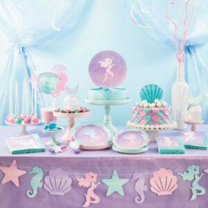 Decorazioni - Compleanno bambina Decorazioni da tavola La bella sirena  Addobbi per feste scontati